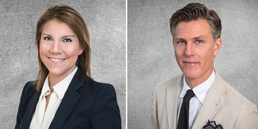 Carl Bokwall och Sofia Hertz